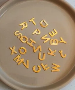 20503 - Dije Letras acero