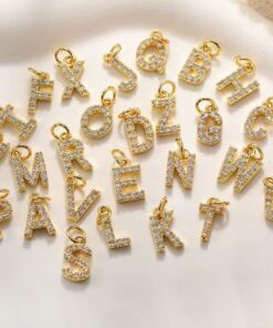 20502 - Dije letras en circon