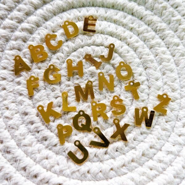 Dije letras goldfield - 20500