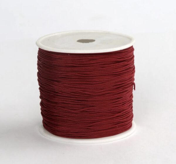 hilo chino de 100 metros Rojo oscuro - 50001
