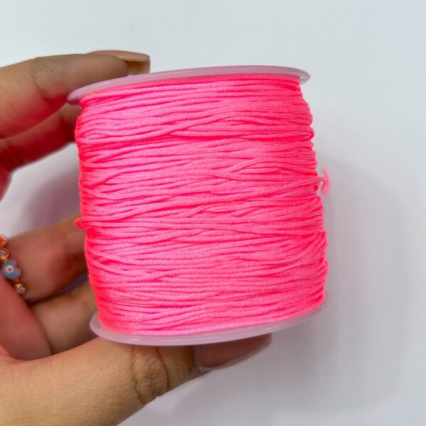 hilo chino de 100 metros Rosa neon - 50001