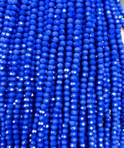 Tira cristal murano #4 Azul rey - 70008