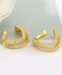 81039 - Earcuff de cristales por unidad