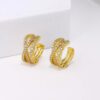 81045 - Earcuff doble circones por unidad