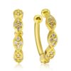 81032 - Earcuff de cristales por unidad