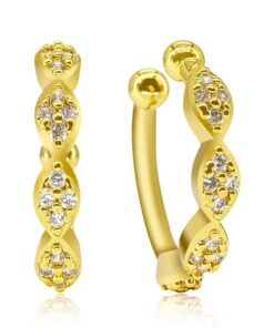 81032 - Earcuff de cristales por unidad