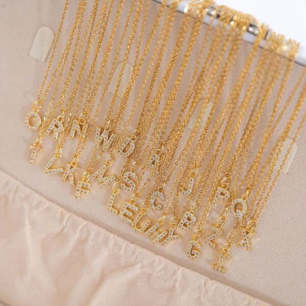 21003 - Collar letras con circones - Imagen 2