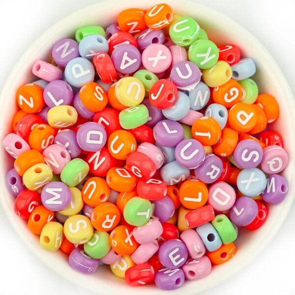 50016 - letras de colores surtidas