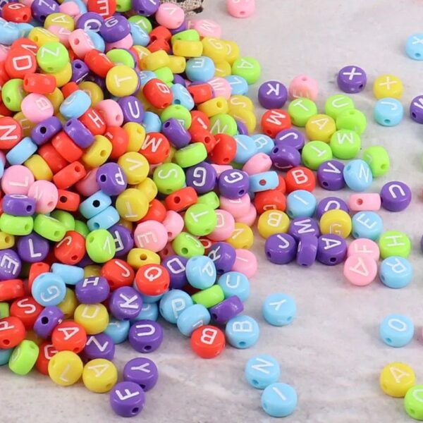 50003 - Letras de colores surtidas