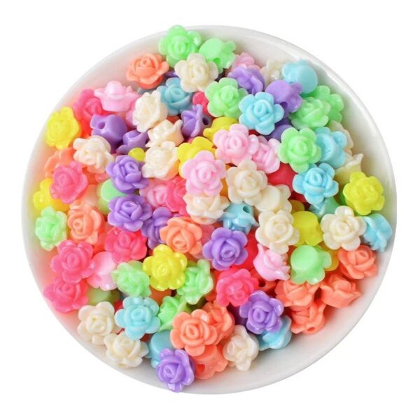 50023 - flor acrílica pasadora colores surtidos
