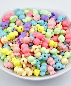 50028 - Caramelos acrílicos pasador colores surtidos