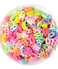 50034 - Letras acrílicas colores surtidos