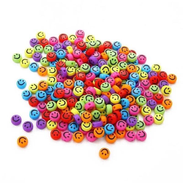 50044 - Caritas acrílicas de colores surtidos