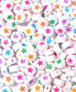 50048 - Estrellas acrílicas de colores surtidos