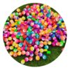 70010-9 - Tira de pucca/fimo ying yang colores