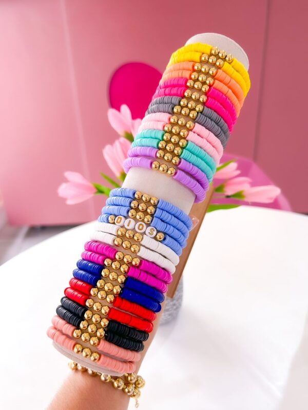 41009 - Pulseras puccas con balines