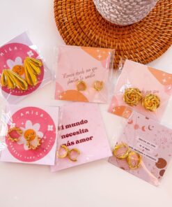 Pack 6 zarcillos Rocio 17$