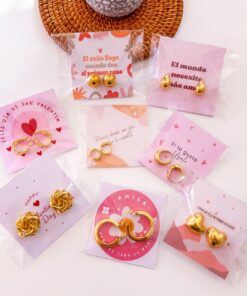 Pack 8 zarcillos Diana 21.50$