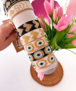 41031 - Pulsera armada mostacilla dios