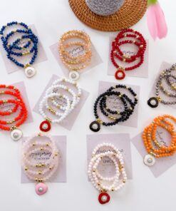 Combo emprendedor 10 sets pulseras 50$