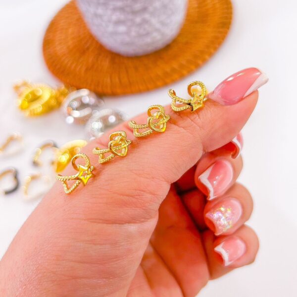 81012 - Earcuff dorado estrella
