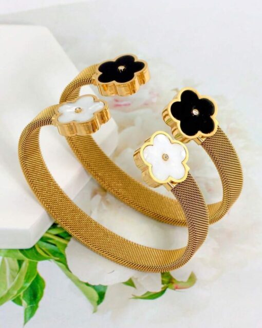 41042-1 - Brazalete Negro Acero Vancloff - Imagen 2