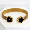 41042-1 - Brazalete Negro Acero Vancloff
