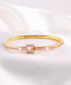 41047 - Pulsera Acero Rosado