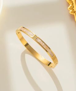 41064 - pulsera acero dorada