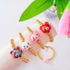 41079 - Pulsera armada balin con acrilico cabeza de oso