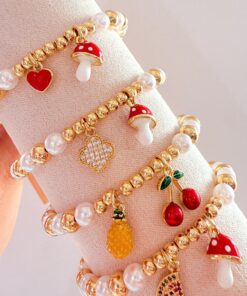 41084 - Pulsera multidije maiz y cereza