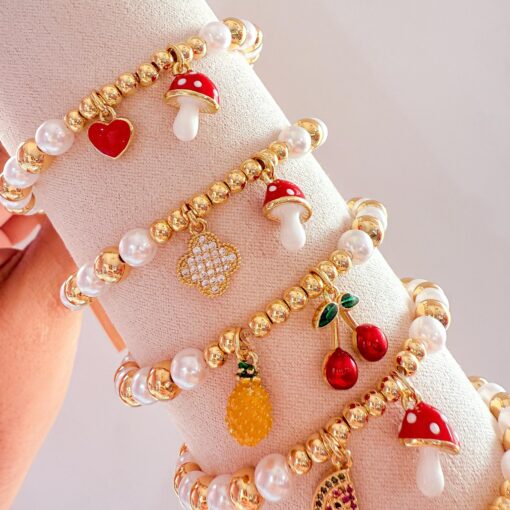41084 - Pulsera multidije maiz y cereza