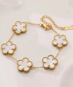 41049 - Pulsera blanco Acero Van cleef