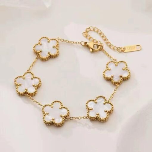 41049 - Pulsera blanco Acero Van cleef