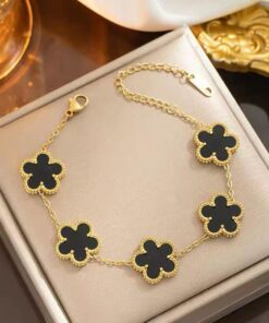 41049 - Pulsera negro Acero Van cleef