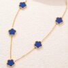 21047-3 Collar Azul Armado Van cleef