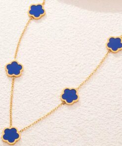21047-3 Collar Azul Armado Van cleef