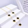 21046-1 Collar Negro Armado Van cleef
