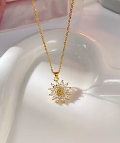 21050 - Collar Armado girasol ACERO