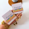 41092 - Pulsera  mostacilla flores
