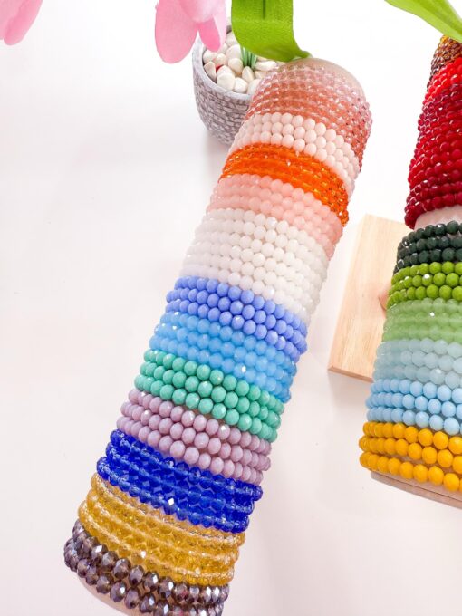41093 - Pack 6 pulseras cristales - Imagen 3