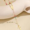 21013 - Collar Rosario armado multicolor