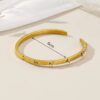 41101 - Pulsera acero con cristales en estrellas
