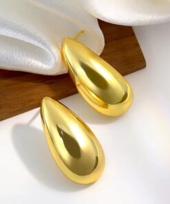 80102 - Zarcillos Gota ovaladas
