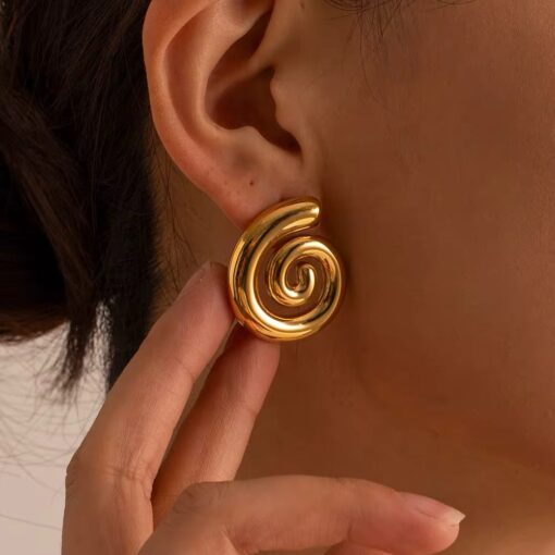 80115 - Zarcillos espiral
