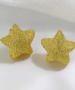 80126 - Zarcillos estrella punteada
