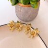 80140 - Zarcillos flor abierta