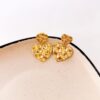 80141 - Zarcillos doble corazon