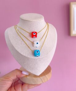 21104 - Collar armado ojo turco