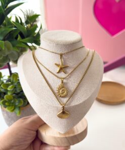 21065 - Set 3 collares marinos